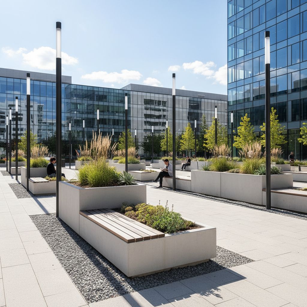 Современное городское благоустройство